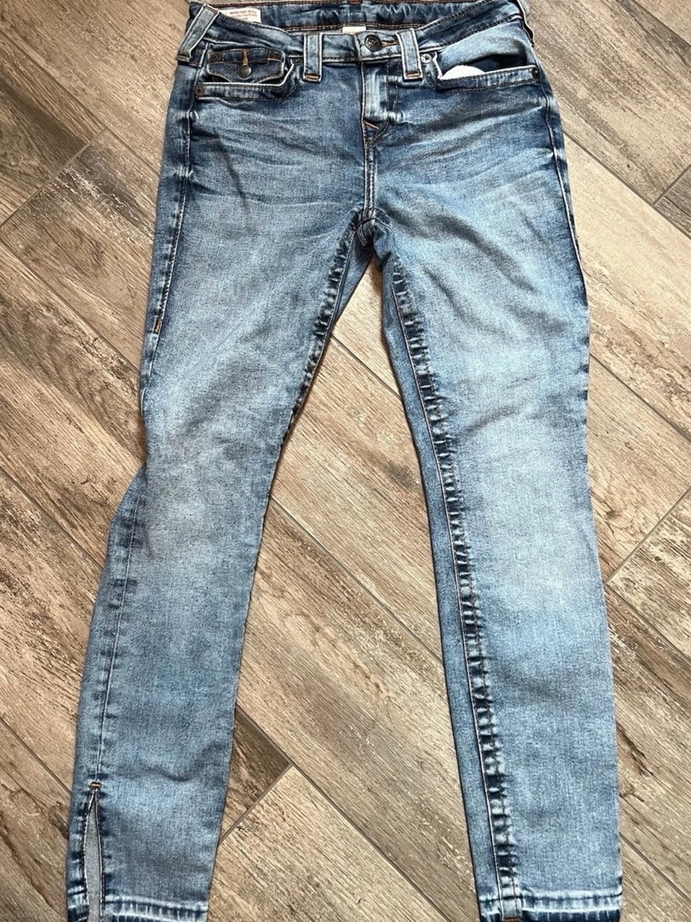 True Religion Jeans, Slits at the bottom outside Hem, Women’s Size 27